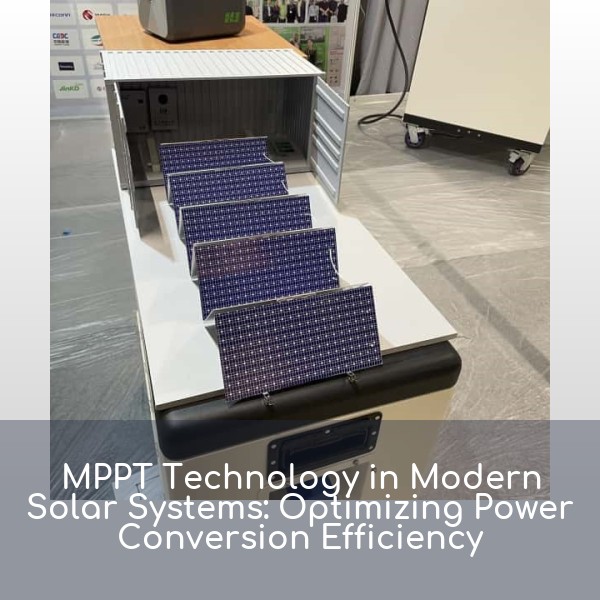 MPPT Technology in Modern Solar Systems: Optimizing Power Conversion Efficiency